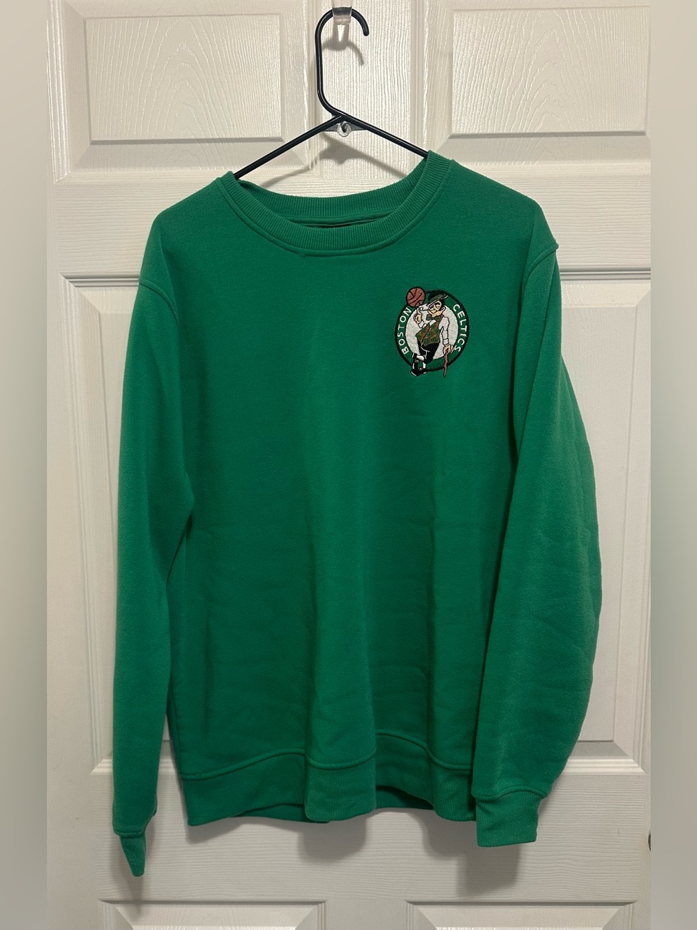 NBA Green Boston Celtics Crewneck Sweater